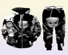 Release New MenWomens boondocks Funny 3D Print Fashion Tracksuits Pants Zipper Hoodie Casual Sportswear L0155307070