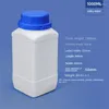 Botellas de almacenamiento Vacío Cuadrado Plástico A prueba de fugas Contenedor de líquidos Grado alimenticio HDPE 60ML/100ML/250ML