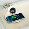 Wireless Chargers Multifunctional Wireless Charger Stand Alarm Clock Speaker APP RGB Light Fast Charging Station for X 14 13 12 11 YQ240105