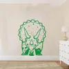 Cartoon Triceratops Dinosaur Wall Sticker Boy Room Kids Room Large Jurassic Park Dino Animal Wall Decal Bedroom Vinyl Home Decor 2274P