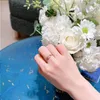 Luxury Band Rings Force Brand Designer S925 Sterling Silver Horse Shoe Bucket Lock Charm Ring For Women Engagment Wedding Jewelry Gjmcp