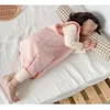 Quilted Cotton Toddler Baby Sleeping Bag Sleeveles Toddler Girls Boys Wearable Blanket born Bedding Sleeping Sack 240105