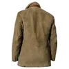 Jaqueta masculina vintage 2023 outono inverno quente masculino outerwear roupas moda casaco de couro artificial para casacos de manga longa 240105