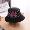 Berets Boy Baby Cotton Bucket Hats Women Summer Sunscreen Panama Hat Kids Sunbonnet Fedoras Outdoor Fisherman Beach Cap