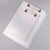 Portable A4A5 en alliage d'aluminium écriture Clip conseil antidérapant fichier panneau dur porte-papier pour fournitures de papeterie scolaire de bureau 240105