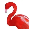 Décorations de jardin Statue de flamant rose réaliste imitation oiseau modèle art figurine animal sculpture pour patio arrière-cour décoration extérieure