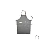 Aprons Senyue Chef Waiter Bakery Coffee Shop Barber Barbecue Apron For Men039S And Women039S General Overalls Y2001046140672 Drop De Dhj1Y