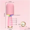 Микрофоны L8 Микрофон National K Song Bluetooth Домашнее телевидение Караоке Детское пение Беспроводная интеграция звука Прямая доставка Electr Dhx4M