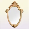 Miroirs miroir vintage exquis maquillage de salle de bain mur de salle de bain suspendu pour femme dame décorative de décoration intérieure 9078342