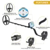 MT705 Metal Detector Pinpointer 270mm 18.75KHZ Waterproof Search Coil Gold Detectors Treasure Hunter Tracker Metal Finder 240105