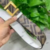 Tasarımcı Kemeri Modaya Düzenli Lüks Tasarımcı F Mektup Kemer için 4cm Genişlik Altın Tokalı Deri Modeli Klasik Kemerler Kadın Erkekler Günlük Kemer Waisbands Hediye