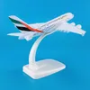 BAZA ZINC ALLY MATERIAL 1 500 14CM AIRPLANE MODEL AIRCAFTS AIRBUS A380 EMIRATES PLAN MODEL 240104