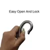 1PCS Heavy Duty Stainless Steel 304 Spring Snap Hook Fixed Eye Clip Carabiner Universal Marine Clip Dock Hardware 240104