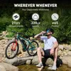 Bikes Viribus Electric Bike for Adults E Bike for Men Electric Mountain Bike 500W Offroad Adult Electric Bicycle with SuspensionL240105