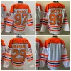 2021 Reverse Retro 97 Connor McDavid Hockey Jerseys 99 Wayne Gretzky 29 Leon Draisaitl Orange 93 Ryan Nugent-Hopkins Classic Shirt 91 Evande