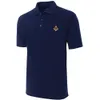 Herrt-shirts lyprerazy golfskjorta frimurer hus broderad kort ärm polo skjorta klassisk broderad mäns polo skjorta 231229