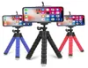 Flexibel bläckfisk stativtelefonhållare selfie stick universal stativfäste för mobiltelefonkamera selfie monopod4493171