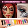 15 Colors Face Body Painting Non Toxic Safe Water Paint Oil with Brush Christmas Halloween Makeup Party Tools 240104