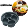 6 In1 Egg Poachers Egg Cooker Tools for Thermomix TM5 TM6 EGGS Ångare Mögel Tray Stand Kök Bakning Mögel Kokredskapsverktyg 240105