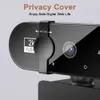 Webcam 4K 2K Web Camera 1080p Mini 30fps USB Camera Full HD Web Cam med mikrofonstativ Autofocus Webcam för PC Mac Laptop 240104