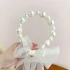 Hair Accessories Bow Tie Headdress Does Not Hurt Fashion Versatile Princess Mesh Ponytail Headband Clothing