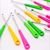 Nieuwste Roken Metalen Draagbare Mini Snuff Snuiven Sniffer Droge Kruid Tabak Olieplatforms Lepel Wax Schop Dabber Scoop Waterpijp Bong Stro tip Nagels