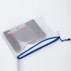 10 pcslot Gridding Waterproof Zip Bag Document Pen Filing Pocket Folder Office School Supplies pencil pen case bag pouch holder 240105