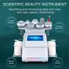 New Design 9 In 1 Cavitation Vacuum RF 80K body slimming deep skin care beauty instrument With Lipo Laser Pads