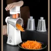 Groentesnijder Roterende Mandoline Cutter Fruit Rasp Aardappel Wortel Snijden Golvend Slijpen Knoflook Chopper Shredder Keuken Gereedschap 240105