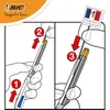 France BIC 31 Multifunctional Pen 1.0mm Ballpoint Pen 0.7mm Mechanical Pencil Black Blue Red Painting and Writing Stationery 240105