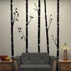 5 Large Birch Trees With Branches Wall Stickers for Kids Room Removable Vinyl Wall Art Baby Nursery Wall Decals Quotes D641B 201201980