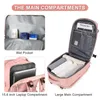 Backpack Travel Cabin Plane 40x20x30 Large Capacity Partition Suitcase Laptop For Women Waterproof Wet And Dry With USB