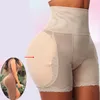 Femmes Shapers CXZD bout à bout contrôle culotte corps Shaper faux coussin rembourré rehausseur de hanche sous-vêtements femme Shapewear sablier 2212064839231