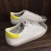 Projektant moda złota hi gwiazda Sneakers Kobiet platforma Sole swobodne buty Włochy klasyczne białe brudne buty Super Star Sneaker Mężczyzn but but