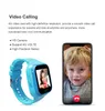 Regarde de nouveaux enfants Smart Watch Global 4G Réseau vidéo Cappel Téléphone Regarder LBS WiFi Map Location Tracker Camera Game Garçons filles Smartwatch