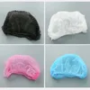 100 pièces jetables non tissés chapeau hommes élastique plissé poussière bonnets de douche pour Spa cheveux casquette Salon salle de bains Barbershop el rthyetffgd 240105