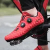 Cykelskor MTB Bike Sneakers Non-Slip Men's Mountain Cyklingskor Cykelskor Spd Road Skodon Speed ​​Shoes 240104