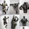 Obiekty dekoracyjne figurki 3D poprzez figurę ściany SCPTURE Galwaniza