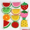 Etuis Groothandel Creatief Fruit P Portemonnee Cartoon Kinder Rits Etuis Portemonnee Draagbare Opbergtas Sleutelhanger Cadeau Dro Dhoqu