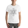 Heren Tanktops Metatron's Cube | Heilige geometrie T-shirt grafische T-shirt zweet T-shirts voor mannen katoen