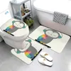 Decorative Absorbent Foot Mat Entrance Door Bath Bathroom Small color Rug Shower Kitchen Bathtub toilet rug 240105