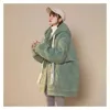 Veste polaire moelleuse pour femme, manteau d'hiver, Streetwear, Harajuku, fermeture éclair, couleur unie, grande taille 6XL, 150kg, 240104