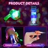 Party Decoration 300st Led Light Up Toy Glow in the Dark Supplies Glasse Halloween Favors Christmas Gift for Adult Kids Toys