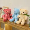 30 cm teddybeer met hart schattige bruine teddybeer knuffels voor Valentijnsdag zachte beer knuffel speelgoed gevulde beer pluche cadeaus voor vriendin