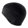 Bérets coupe-vent polaire bonnet chapeau épaissir thermique ski cyclisme crâne pour hommes femmes goutte