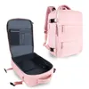 Backpack Travel Cabin Plane 40x20x30 Large Capacity Partition Suitcase Laptop For Women Waterproof Wet And Dry With USB