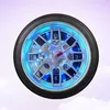 1PC Clock Accurate Decoration Back Light Battery Power PVC Clock Tyre Shape Clock for Bar Wall Decoration Home Y200109230p
