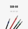 6 PCS/Lot Uni SXR-80-05 MSXE5-1000-05 BAŞKALI PEN 0.5 MM-4 ROLESBLACKREDREEGREEN 240105'i seçmek