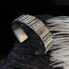 Garanzie Terraced Mountain en Plank Valley Hoge luxe temperamenthamer gepersonaliseerde armband 231015