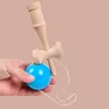 1PC Children's Adult Fun Outdoor Sports kendama Competition Skill Ball Exercise Hand-eye Coordination Toy Wooden Ball Toys 240105
